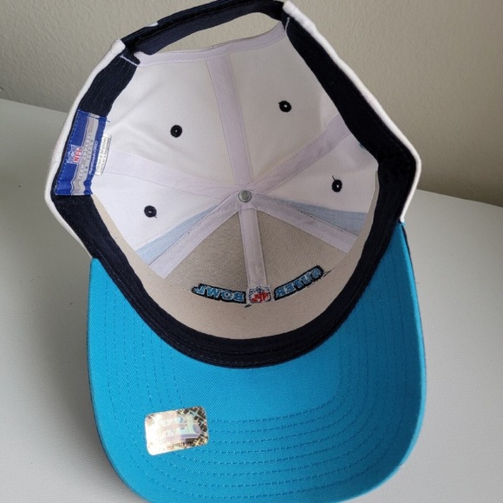 New Indianapolis Colts NFL Super Bowl Champion Reebok Adjustable Cap Hat White - Picture 7 of 10